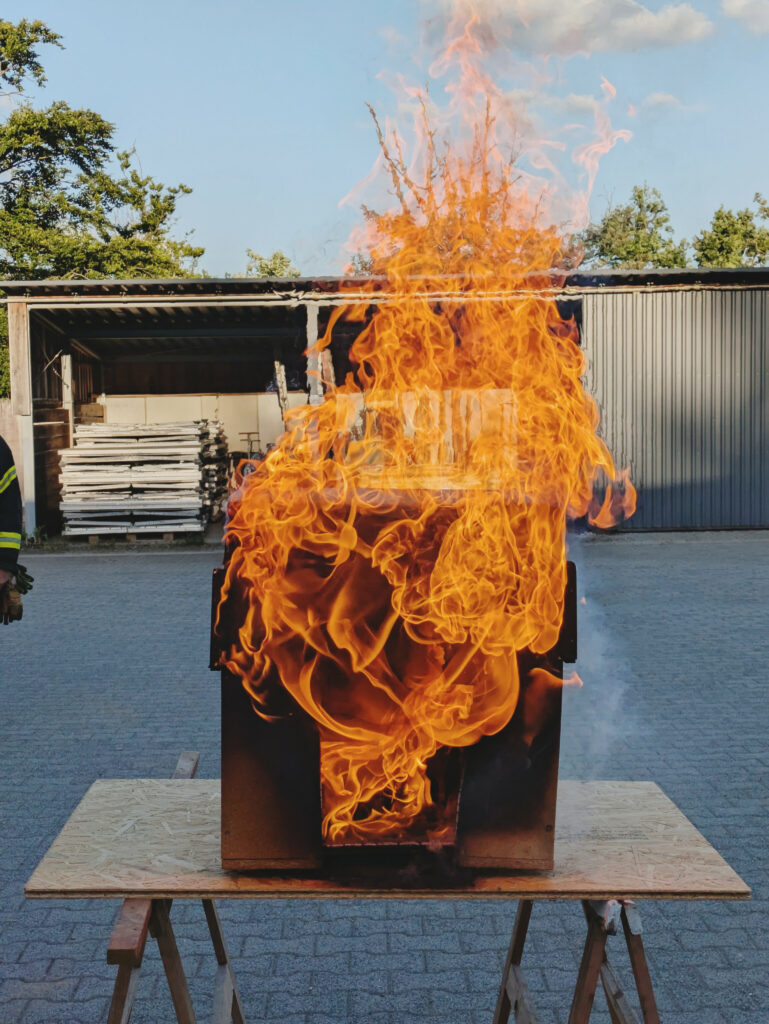 🔥 Übung – Flashover, Backdraft & Co.